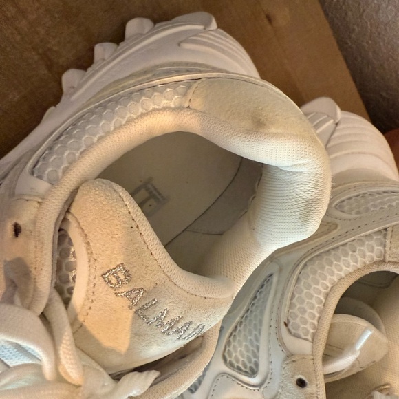 Balmain B-Court (or B27) White/Off-White Low-Top Sneakers — Luxury Streetwear - Picture 10 of 11